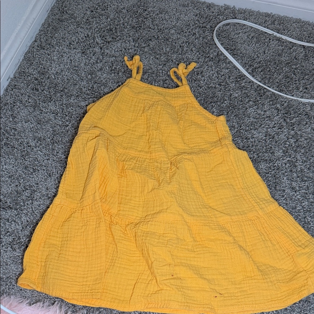 Cat & Jack Sunny Yellow Casual Dress